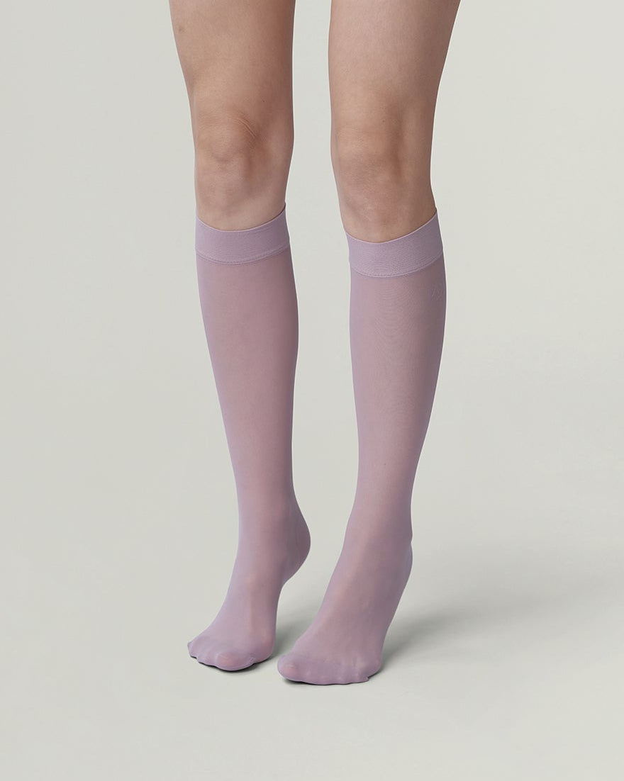 DAL Classic Knee Highs 'Lilac'