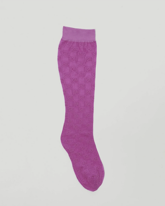 DAL Original Knee Highs 'Dark Magenta'