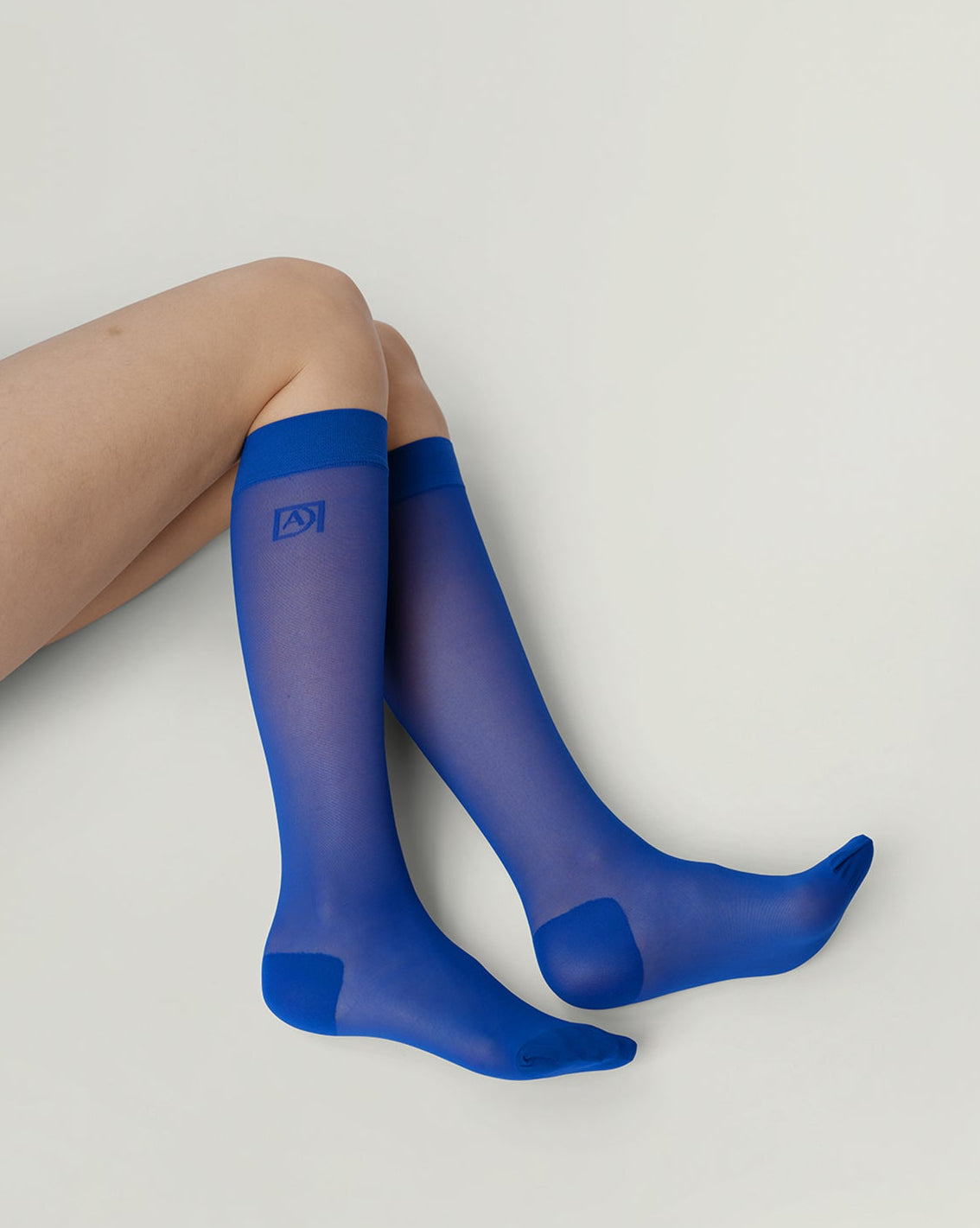 DAL Classic Knee Highs 'Somebuddy Loves You Blue'