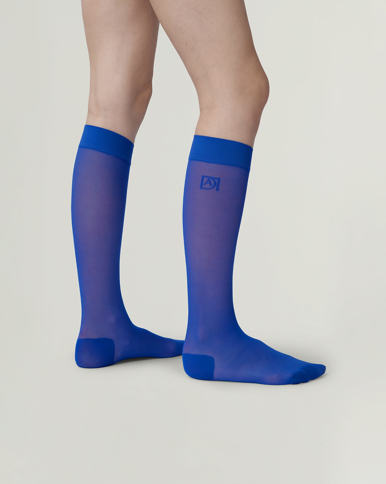 DAL Classic Knee Highs 'Somebuddy Loves You Blue'
