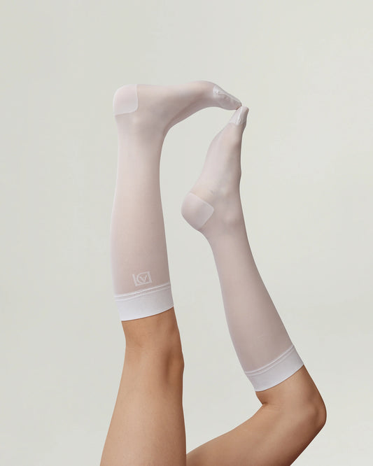 DAL Classic Knee Highs 'White'