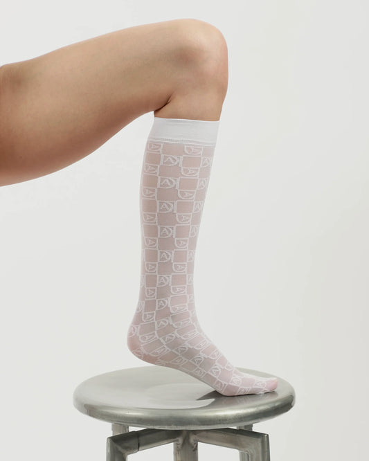 DAL Original Knee Highs 'White'